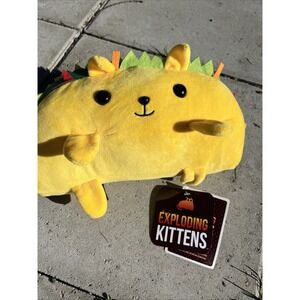 EXPLODING KITTENS - Taco Cat 13"Collectible Plush